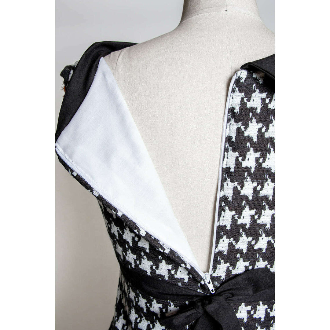 Fifi Dress - Houndstooth