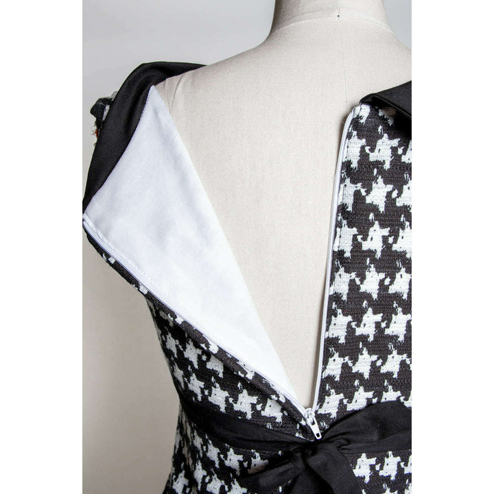 Fifi Dress - Houndstooth