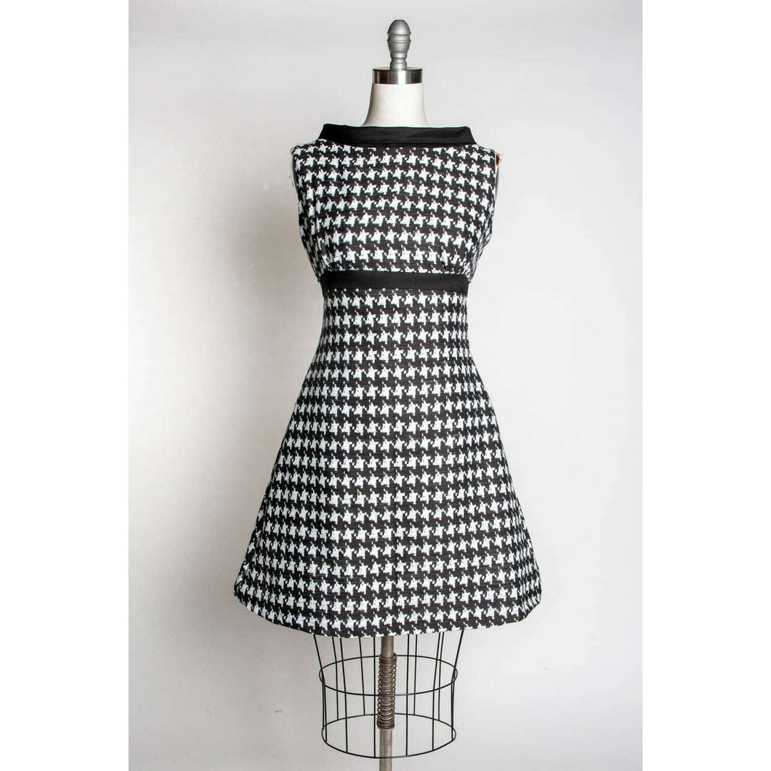 Fifi Dress - Houndstooth