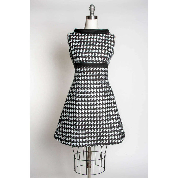 Fifi Dress - Houndstooth