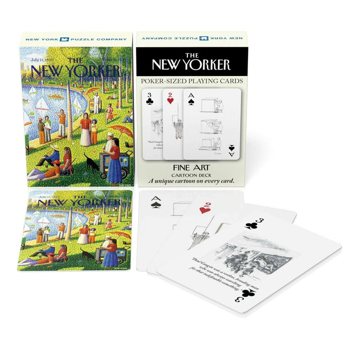 Fine Arts Cartoons Playing Cards