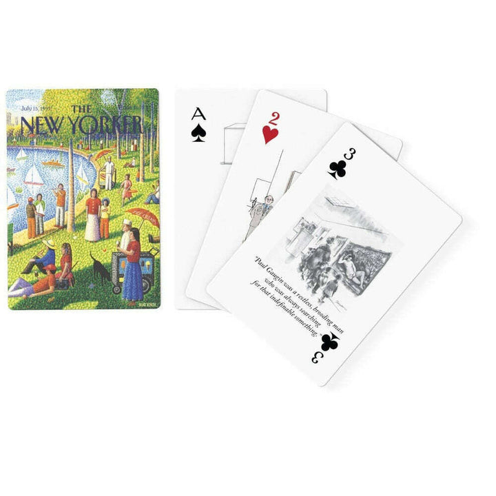 Fine Arts Cartoons Playing Cards