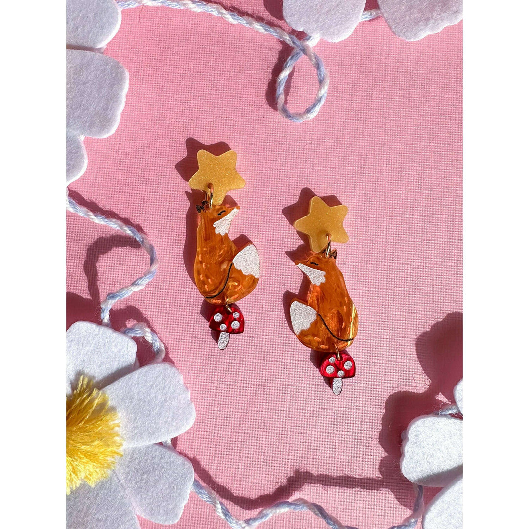 Finn the Fox Earrings