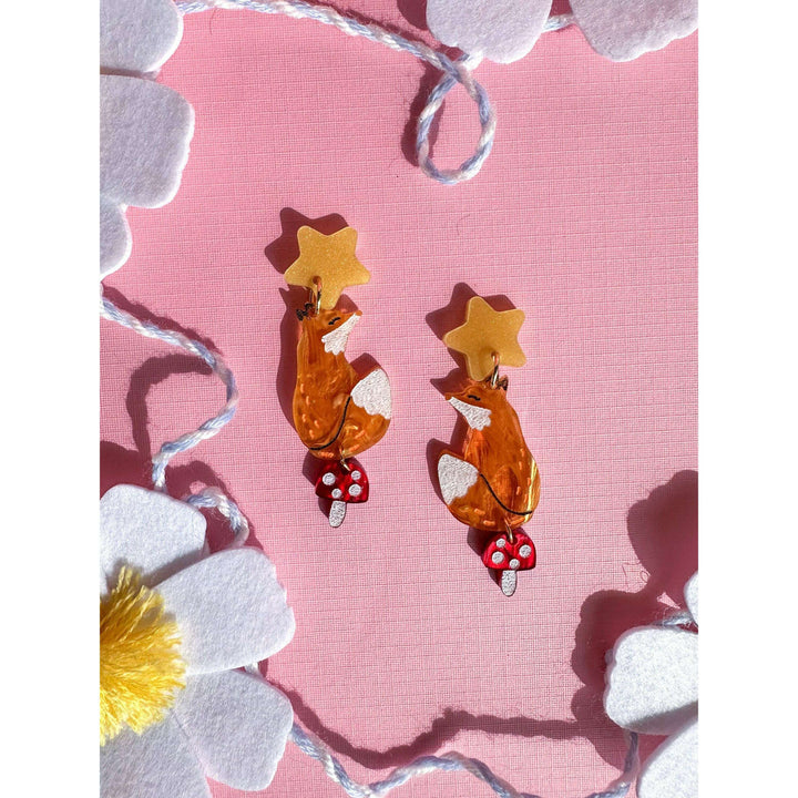 Finn the Fox Earrings