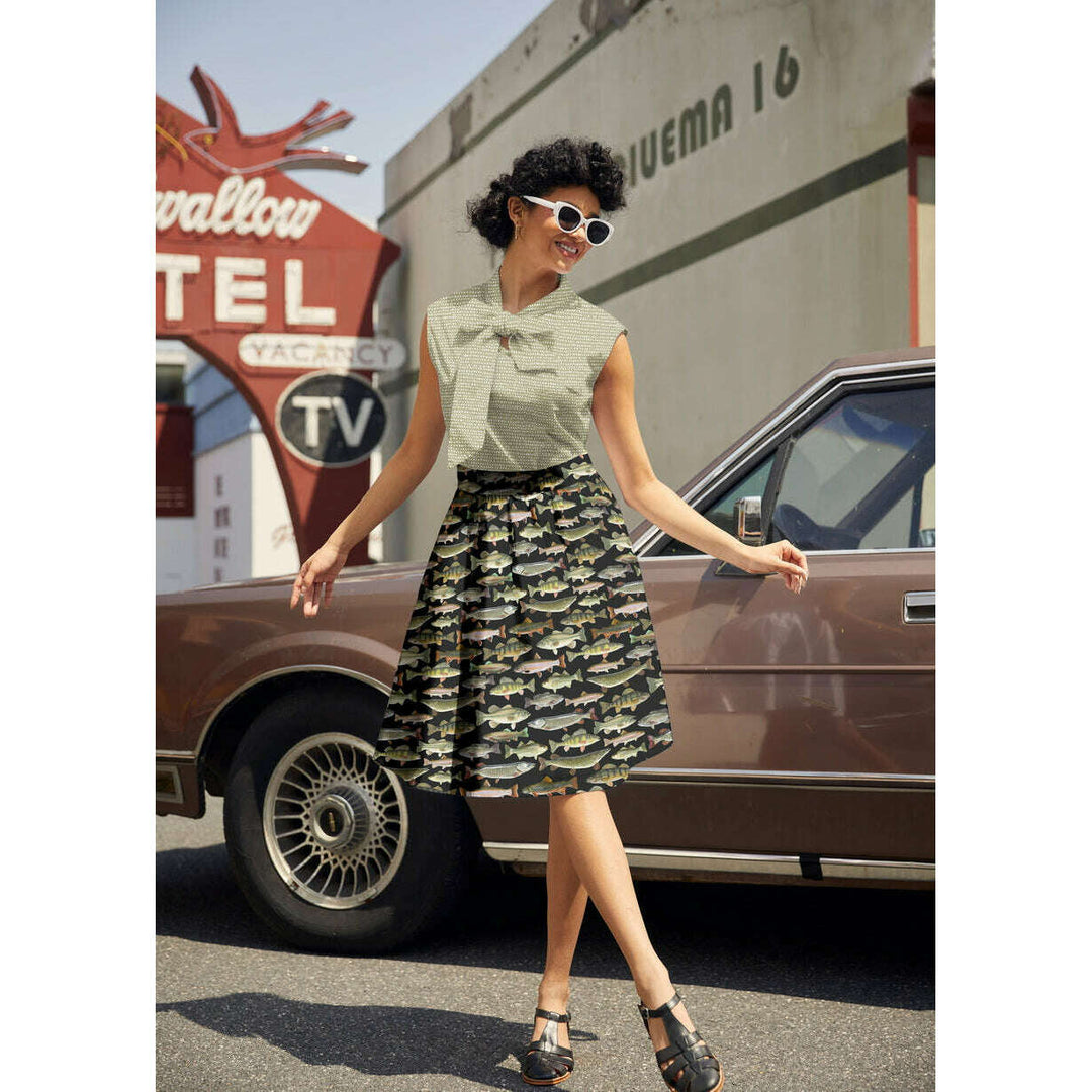 Fish A-line Skirt