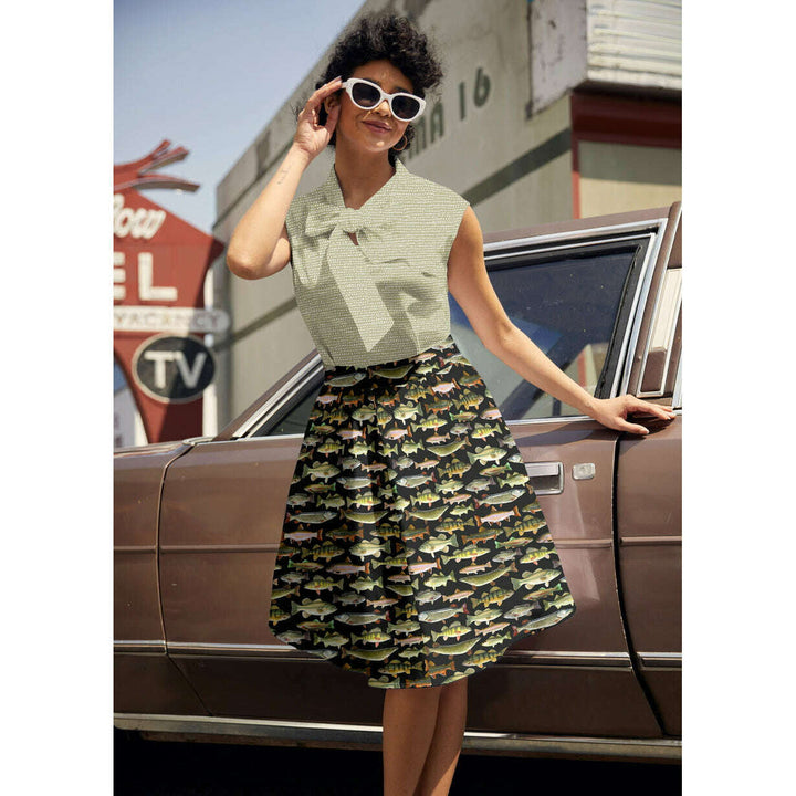 Fish A-line Skirt