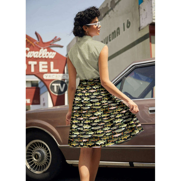 Fish A-line Skirt
