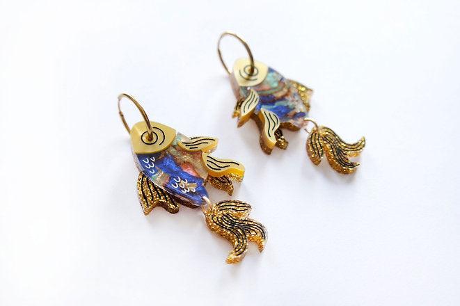 Fish Earrings by Laliblue - Quirks!