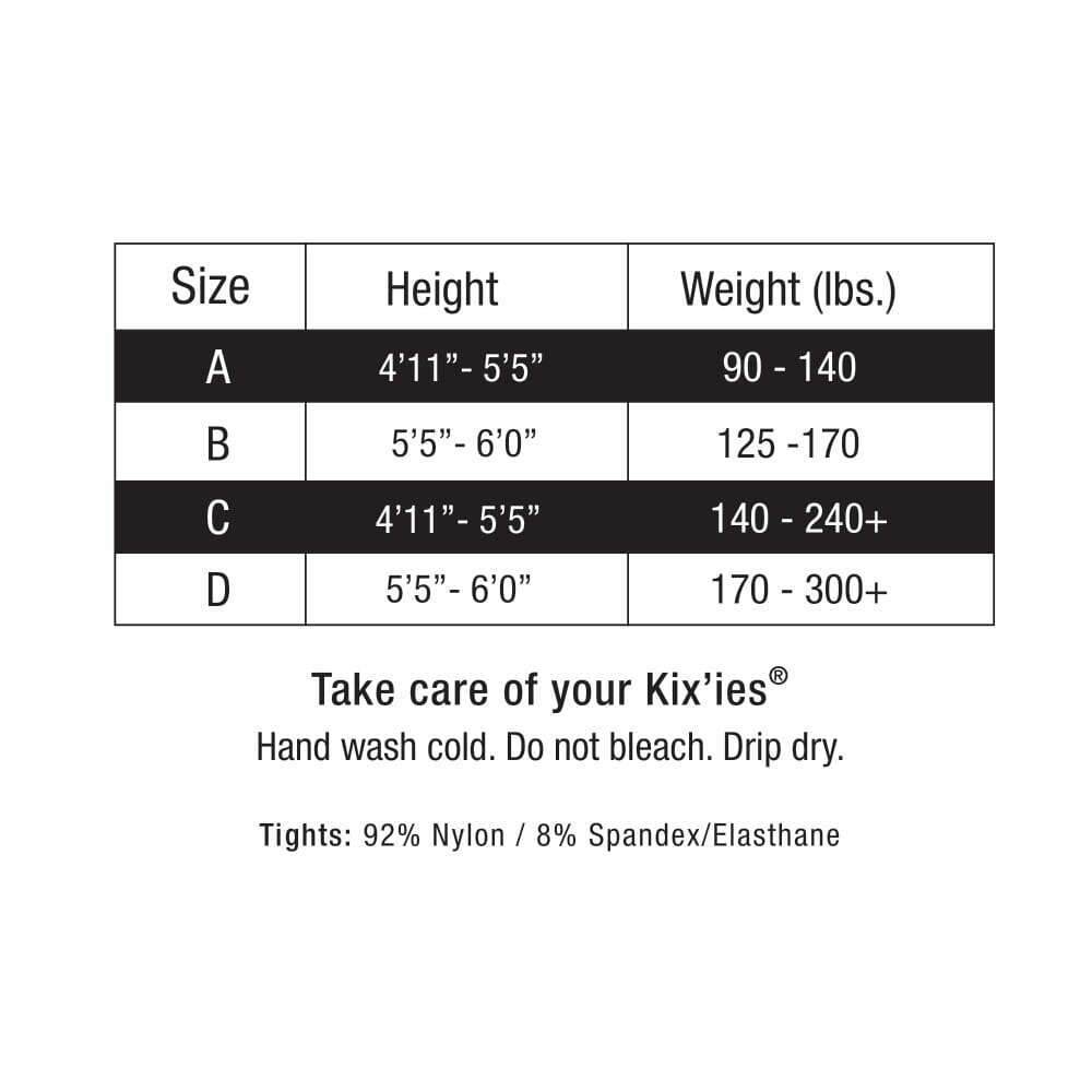Fishnet Tights Multi Ribbon Black. Petite to Plus Size