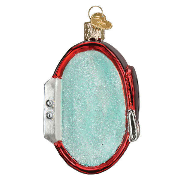 Old World Christmas Fitness Watch Blown Glass Ornament