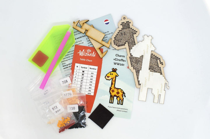 Flamingo CSW285 Diamond Painting on Plywood Kit