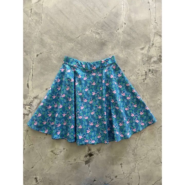 Flamingo Skater Skirt