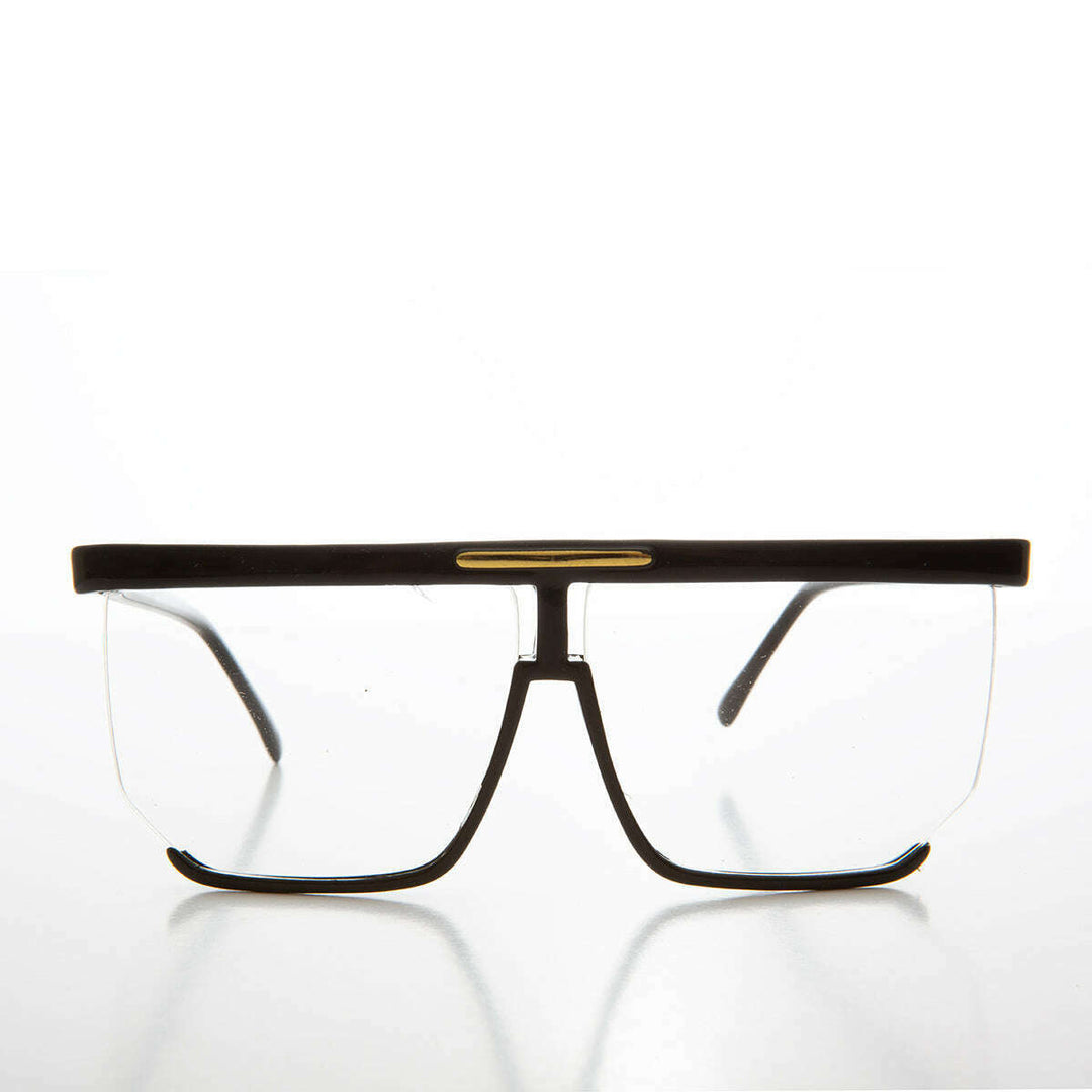 Flat Top Protective Safety Eyeglasses - Plot