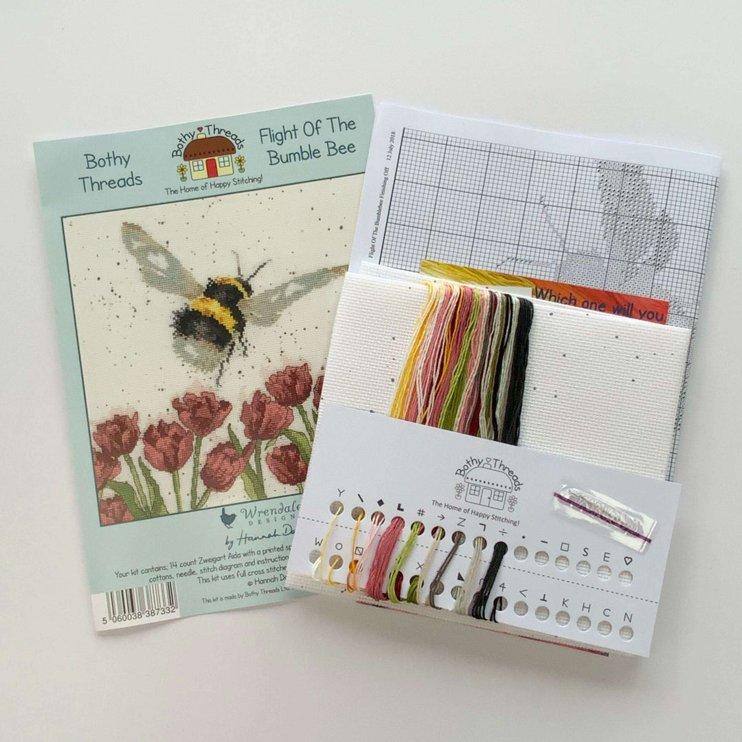 Flight Of The Bumble Bee XHD41 Counted Cross Stitch Kit