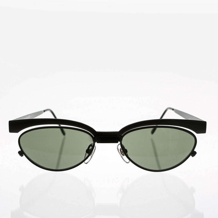 Floating Lens Cat Eye 90s Vintage Sunglass - Trina 1