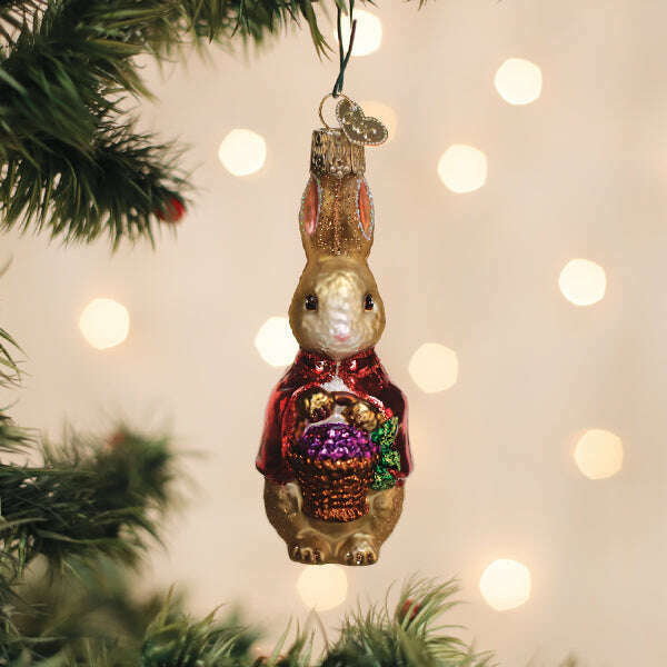 Old World Christmas Flopsy Blown Glass Ornament