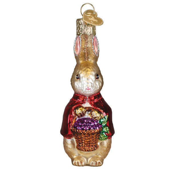 Old World Christmas Flopsy Blown Glass Ornament