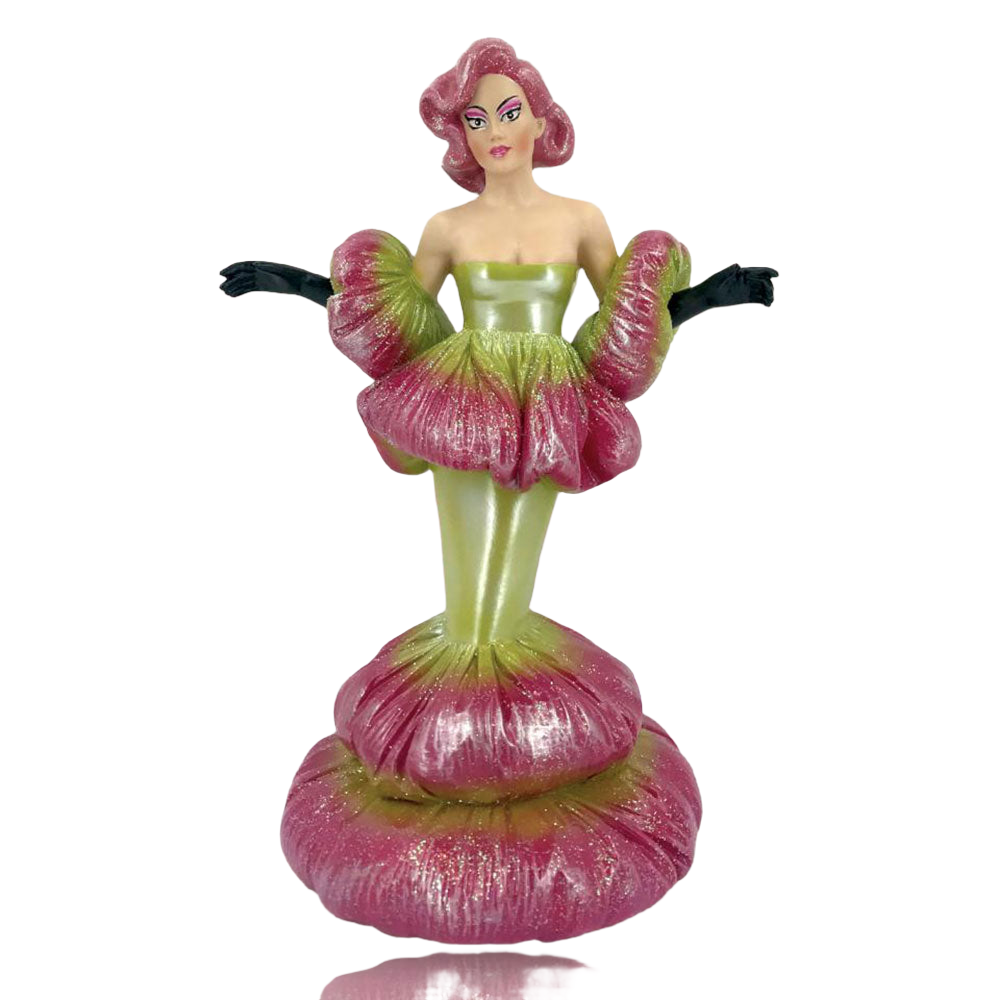 Flora Vie En Rose What a Drag Queen Figure by December Diamonds