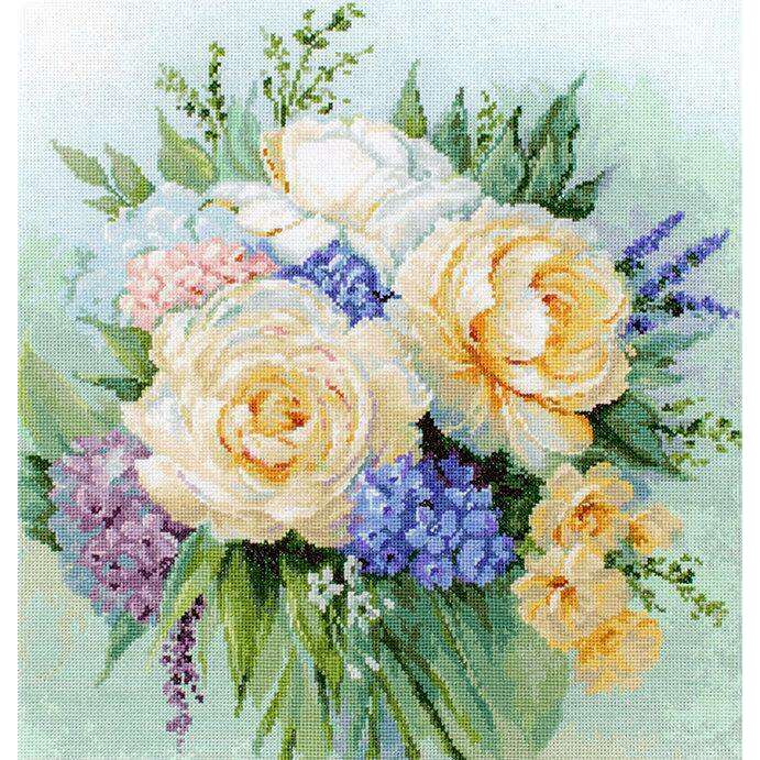 Floral bouquet B2370L Counted Cross-Stitch Kit