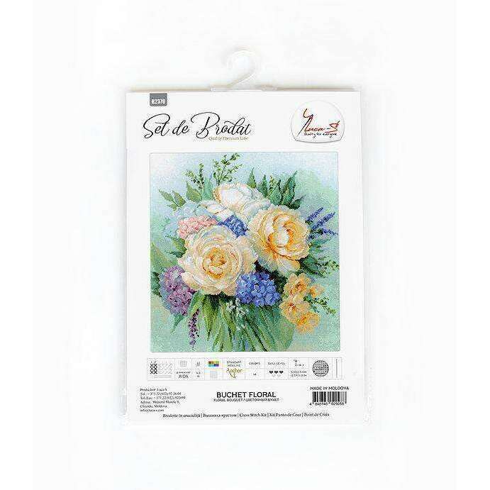 Floral bouquet B2370L Counted Cross-Stitch Kit