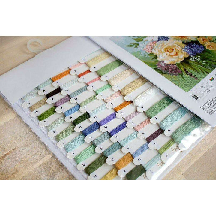 Floral bouquet B2370L Counted Cross-Stitch Kit