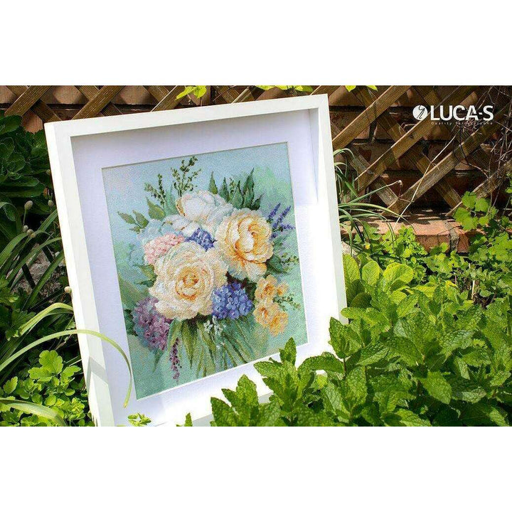 Floral bouquet B2370L Counted Cross-Stitch Kit
