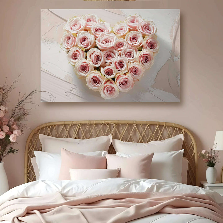 Floral Heart Wall Art IV