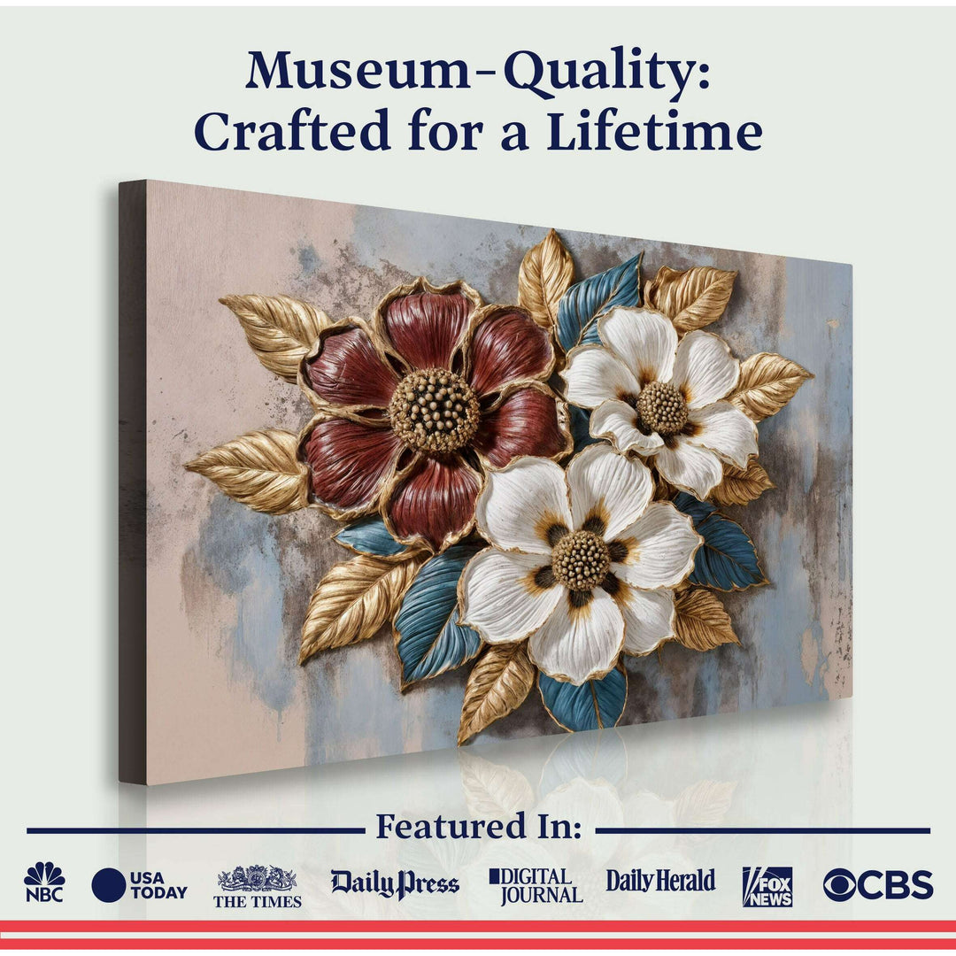 Floral Symphony Wall Art II