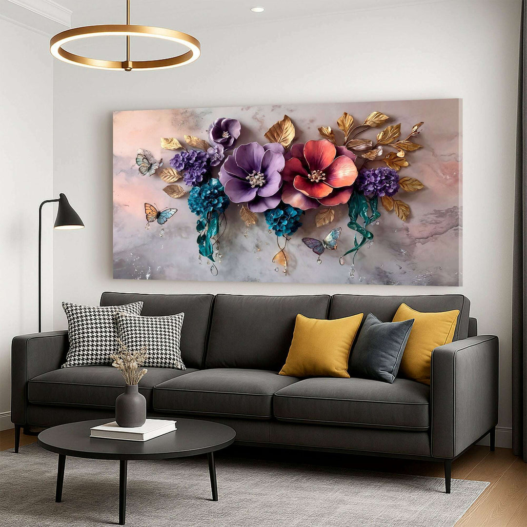Floral Symphony Wall Art