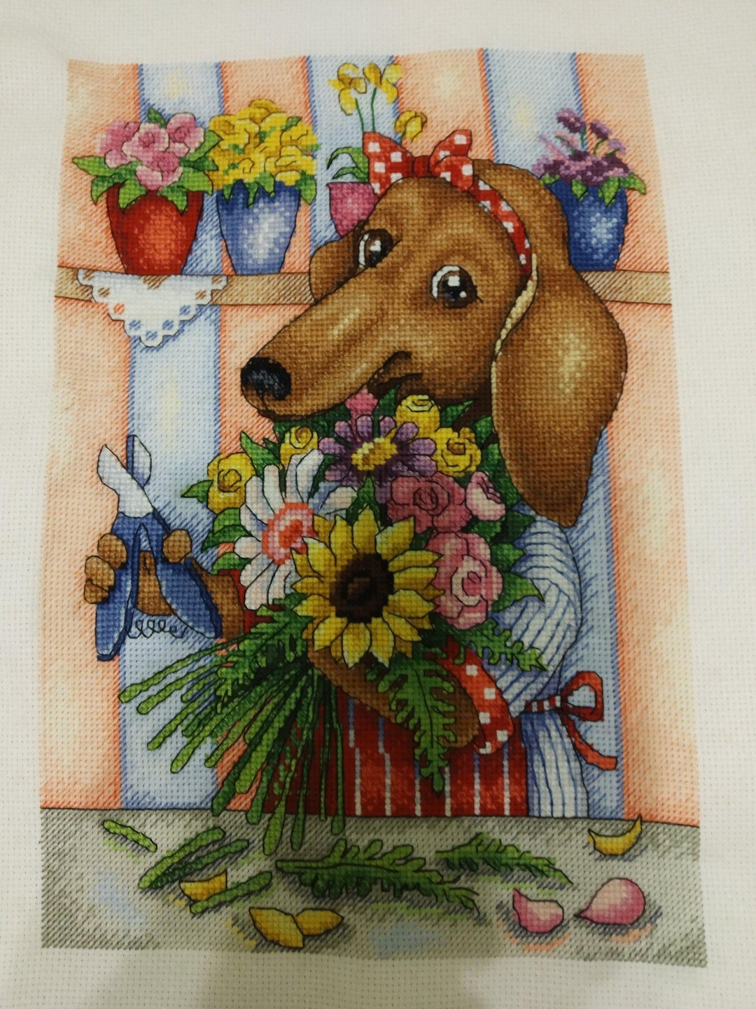 Florist SNV-677 Counted Cross Stitch Kit