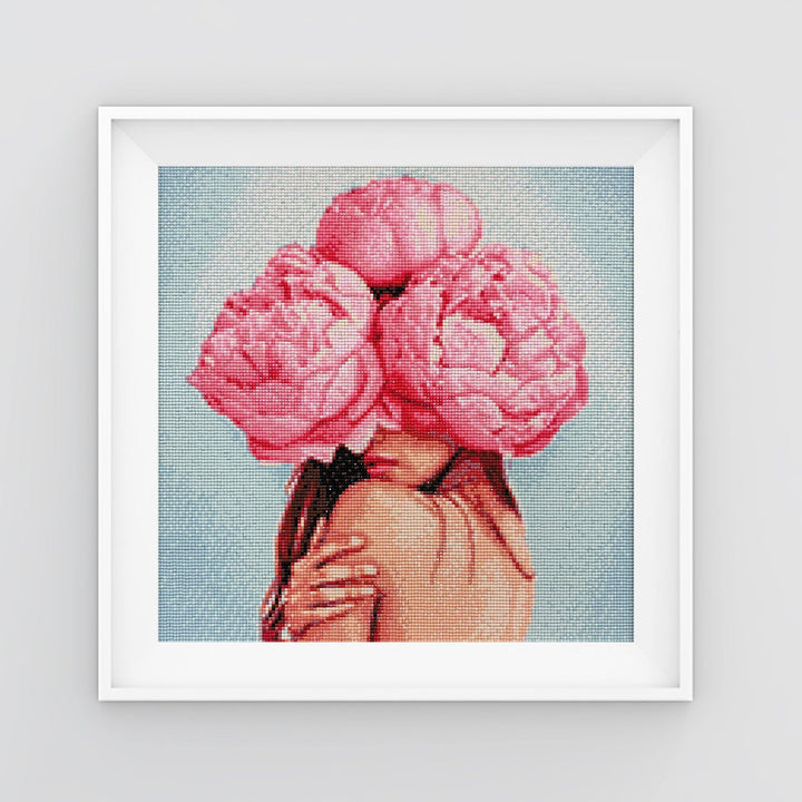 Flower Appeasement CS2521 15.7 x 15.7 inches Crafting Spark Diamond Painting Kit