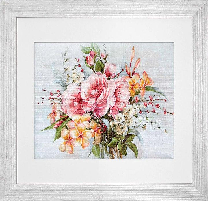 Flower bouquet BA2364L Counted Cross-Stitch Kit