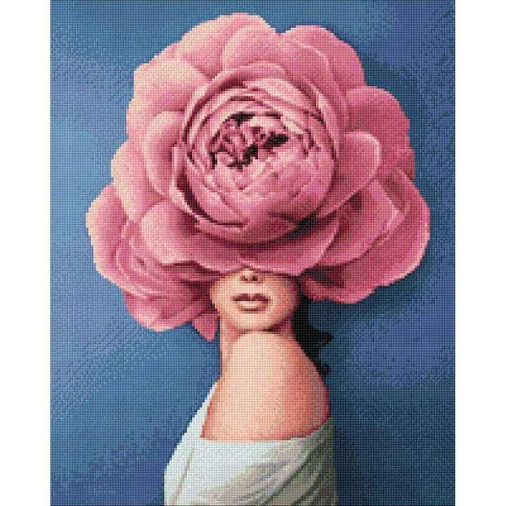 Flower Fantasy CS2519 15.8 x 19.7 inches Crafting Spark Diamond Painting Kit