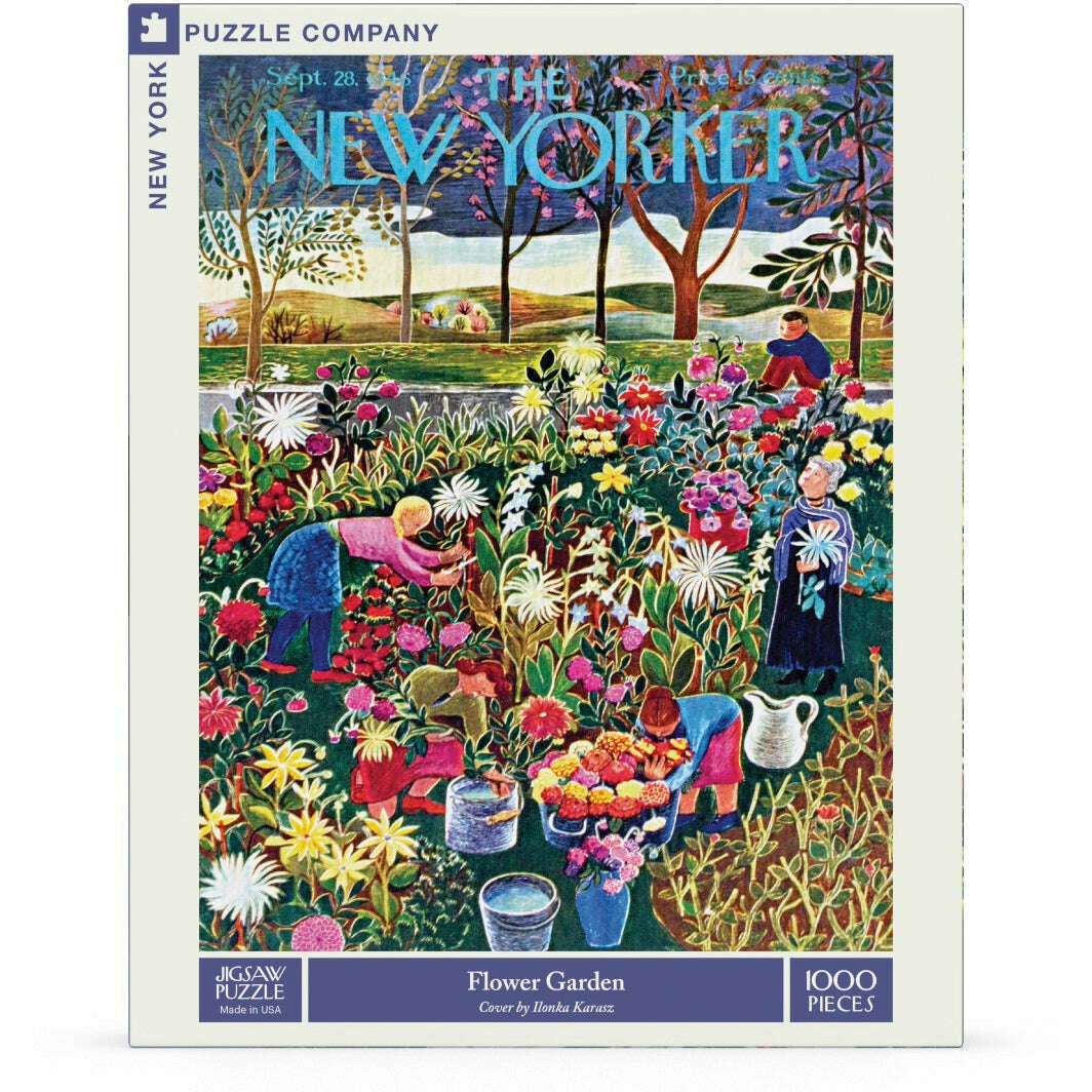 Flower Garden Jigsaw Puzzle