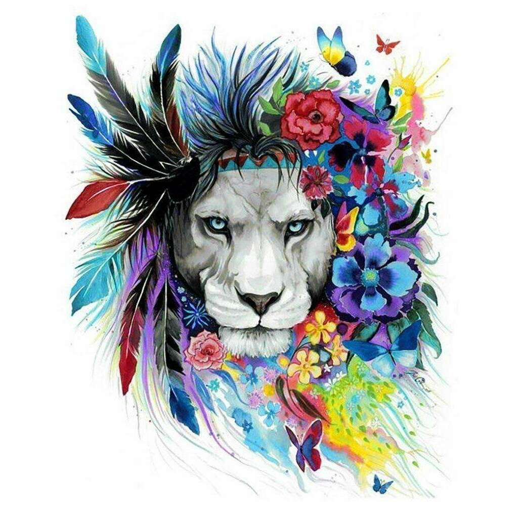 Flower Vision CS219 15.75 x 19.69 inches Diamond Painting Kit