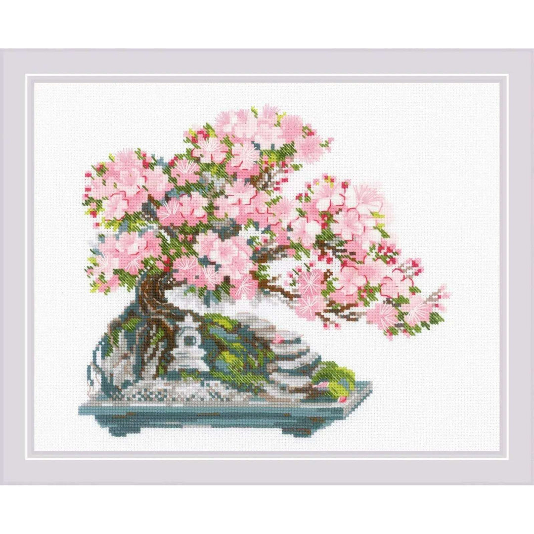 Flowering Bonsai R2042 Counted Cross Stitch Kit