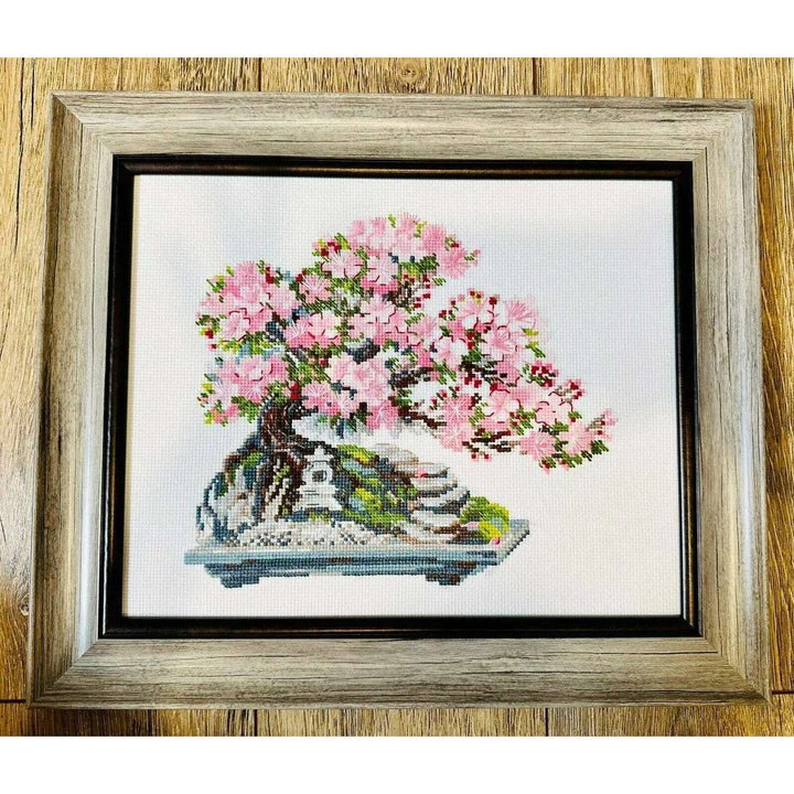 Flowering Bonsai R2042 Counted Cross Stitch Kit