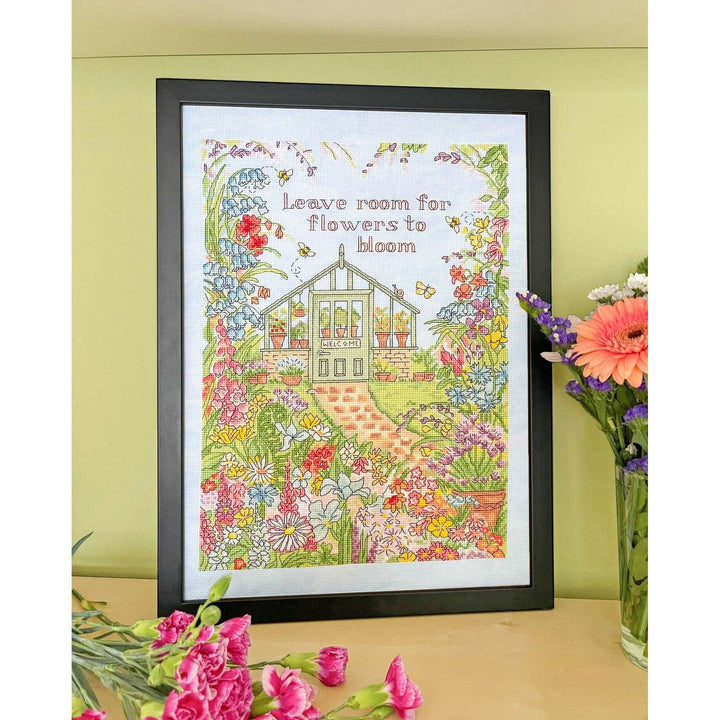 Flowers In Bloom XAL16 Counted Cross Stitch Kit