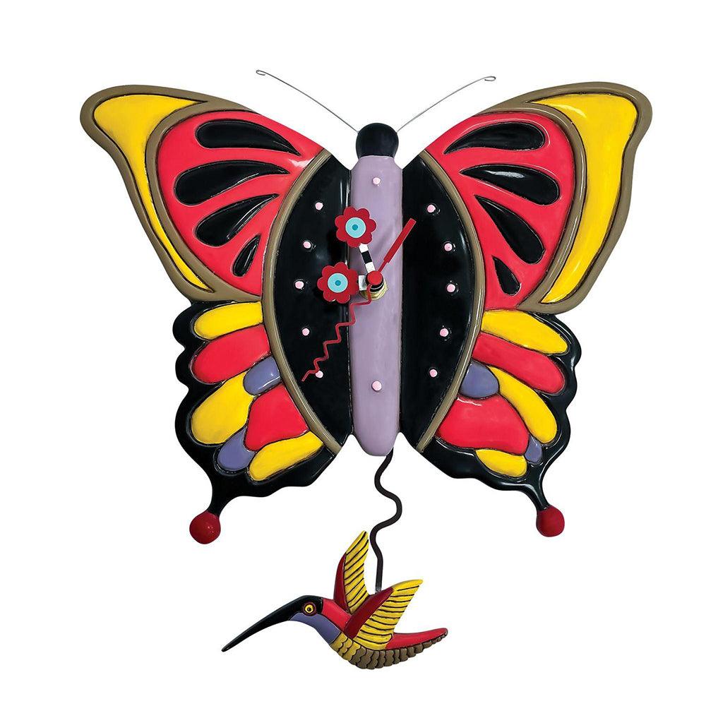 Flutterby Wall Clock by Allen Designs - Quirks!