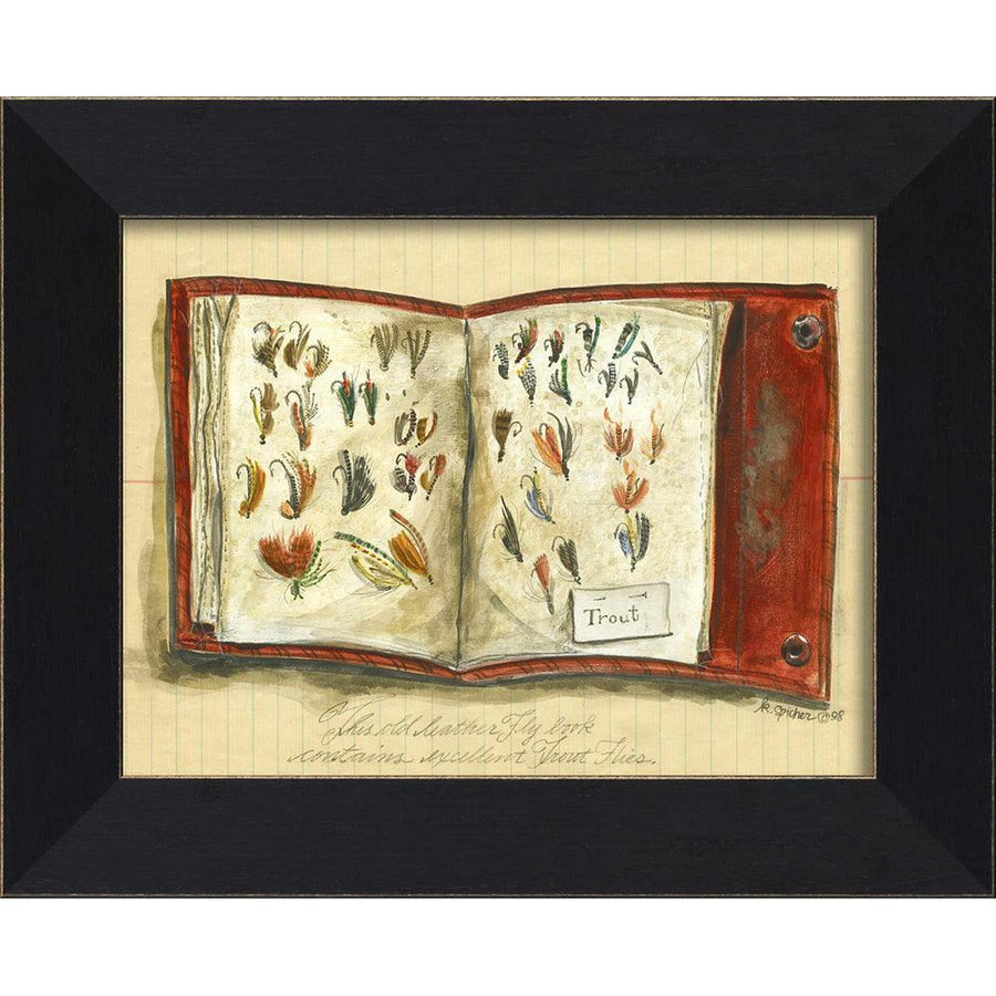 Fly Book Wall Art By Spicher and Company - Quirks!