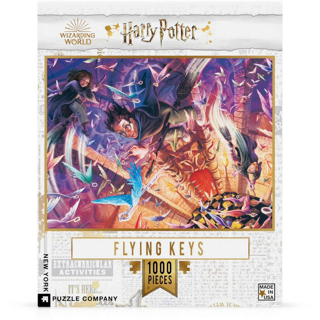 Flying Keys Jigsaw Puzzle