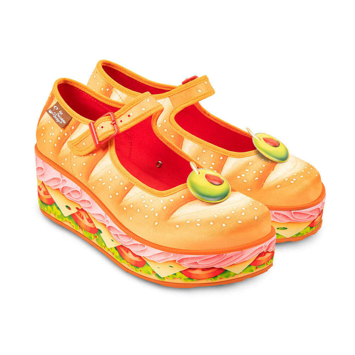 Footlong Women's Mary Jane Platforms