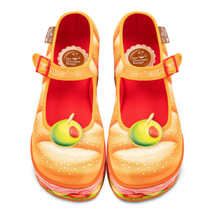 Footlong Women's Mary Jane Platforms