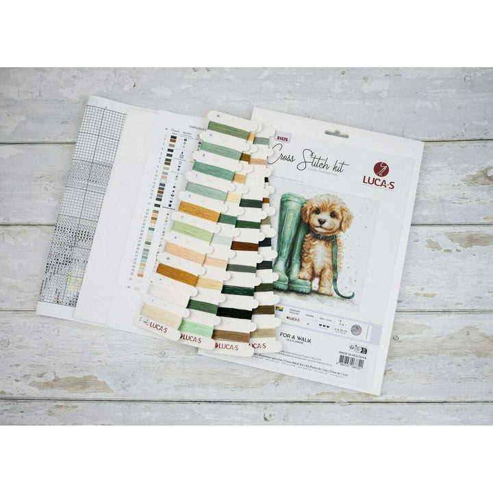 For a Walk B1426L Counted Cross-Stitch Kit
