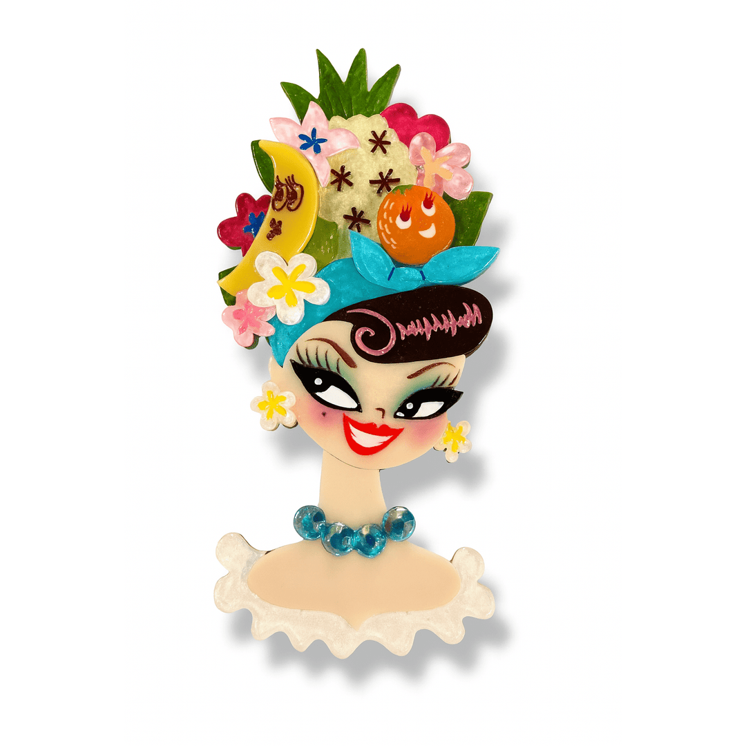 Forbidden Fruits Brooch by Miss Fluff x Lipstick & Chrome – view 2