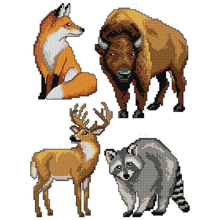 "Forest Animals" 125CS Counted Cross-Stitch Kit