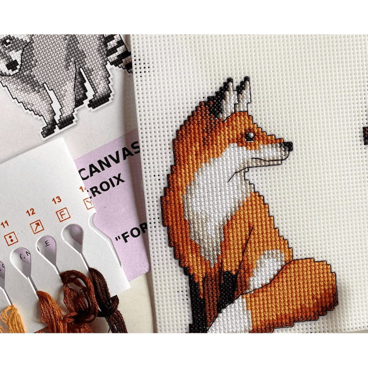 "Forest Animals" 125CS Counted Cross-Stitch Kit