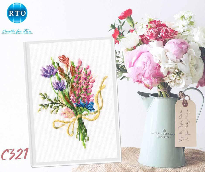 Forest buttonholes C321 Counted Cross Stitch Kit