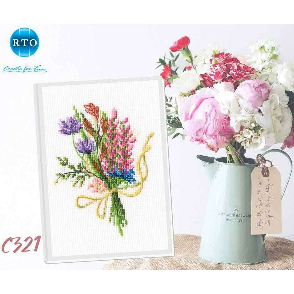 Forest buttonholes C321 Counted Cross Stitch Kit