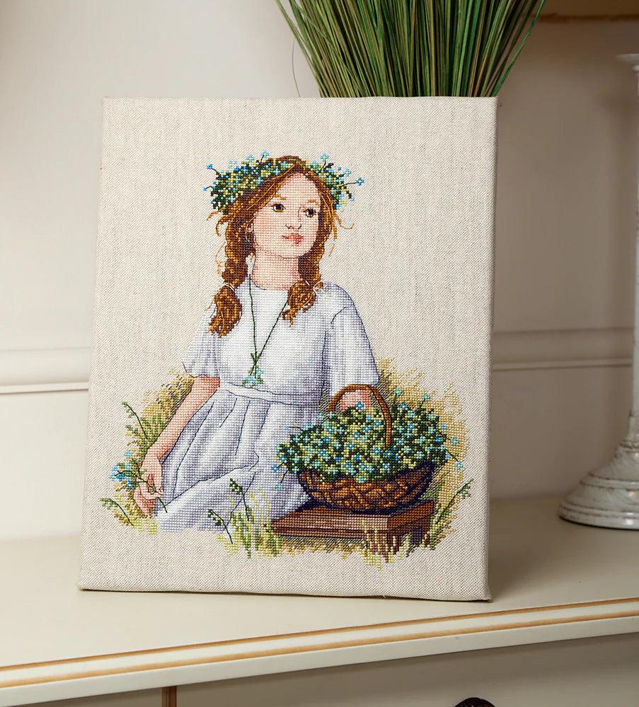 Forget-Me-Not K-143A Counted Cross-Stitch Kit